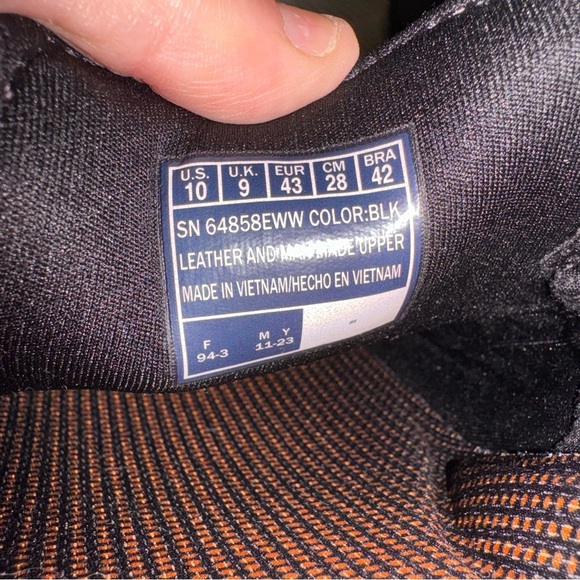 Skechers Men's Harper‎ Forde Black Slip-On Shoes 10 Extra Wide Fit Memory Foam - Picture 5 of 7